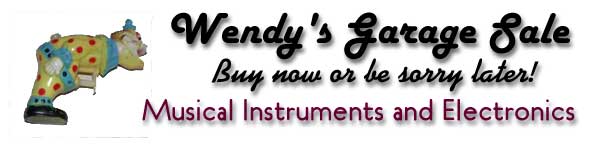 Musical Instruments, Recording Equipemnt and Electronics