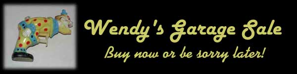 Wendy's Garage Sale